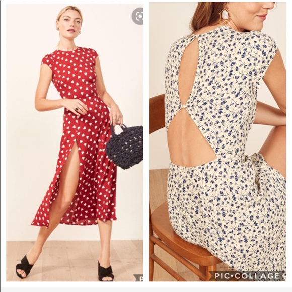 NWOT Reformation Gavin heart dress - Picture 4 of 14